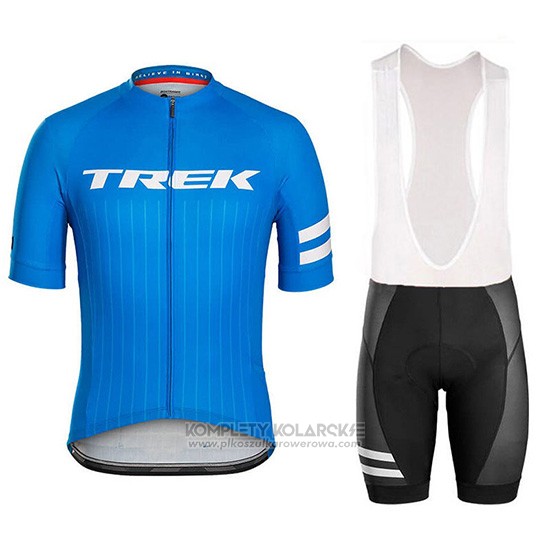 2018 Odziez Rowerowa Trek Bontrager Niebieski Krotkie Rekawy i Rowerowe Szelkach